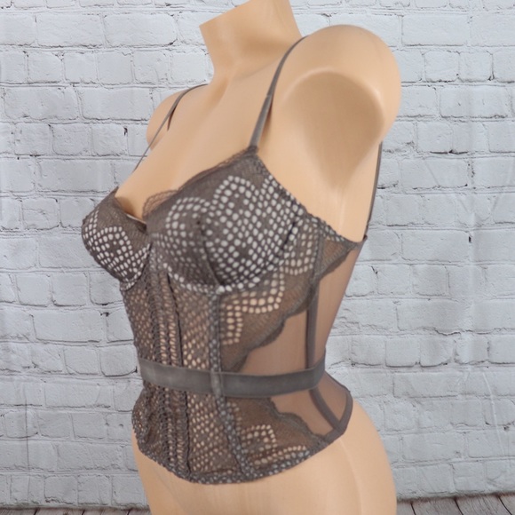 Victoria's Secret Dream Angels Lace Corset Bustier - Picture 3 of 7